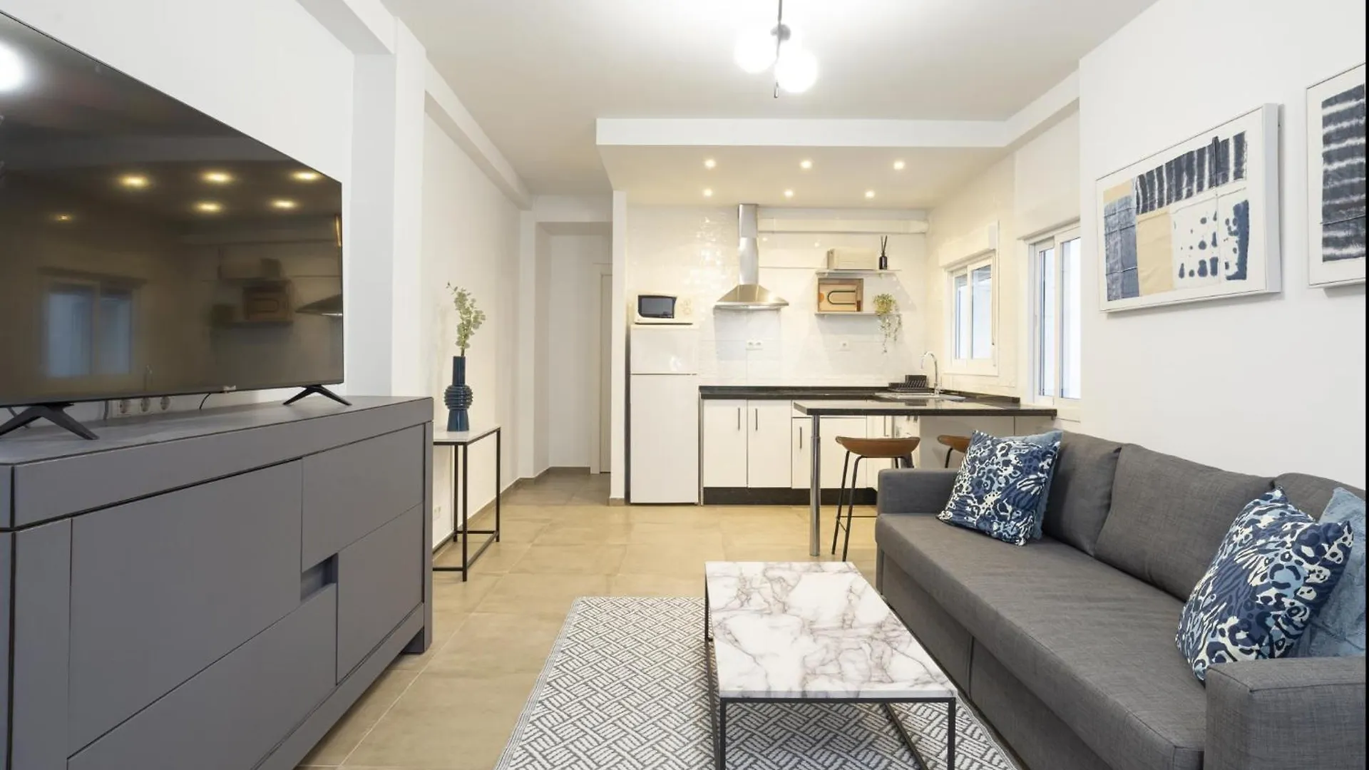 Apartamento San Juan. Corazon Del Centro Historico 2Hab Málaga